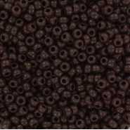 Miyuki seed beads 11/0 - Opaque chocolate 11-409
